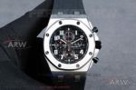 AAA Replica Audemars Piguet Royal Oak Offshore Chronograph 42mm Black Dial Steel Case Quartz Watch